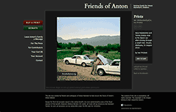 PhotoShelter page: single image display page.