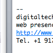 clickable email sIgnature urls clickable website addresses in email sIgnature